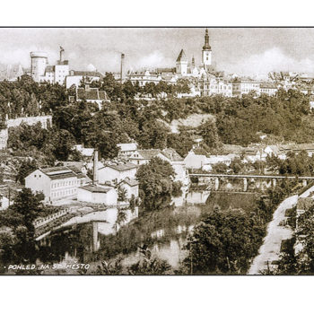 Tábor - Pohled na staré město