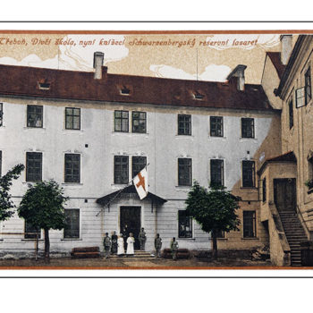 Třeboň - dívčí škola nyní knížecí lazaret