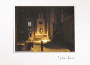 Veselé Vánoce - u kláštera
