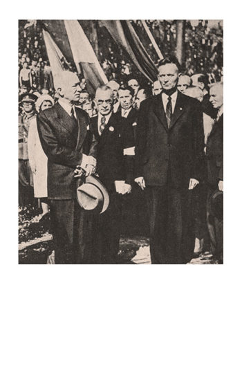 Vítání presidenta