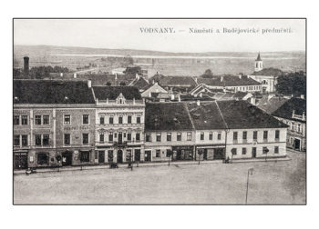 Vodňany - náměstí a Budějovické předměstí