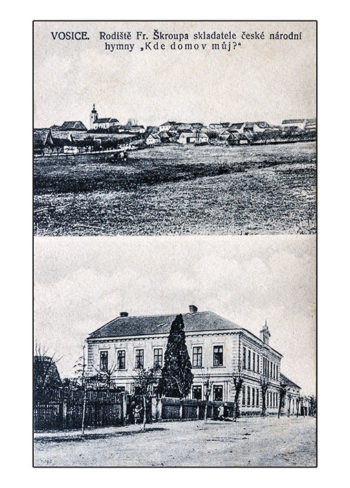 Vosice - rodiště Fr. Škroupa