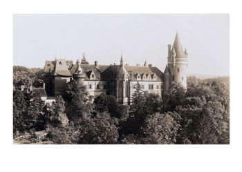 Žleby zámek