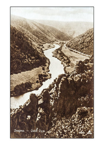 Znojmo - údolí Dyje